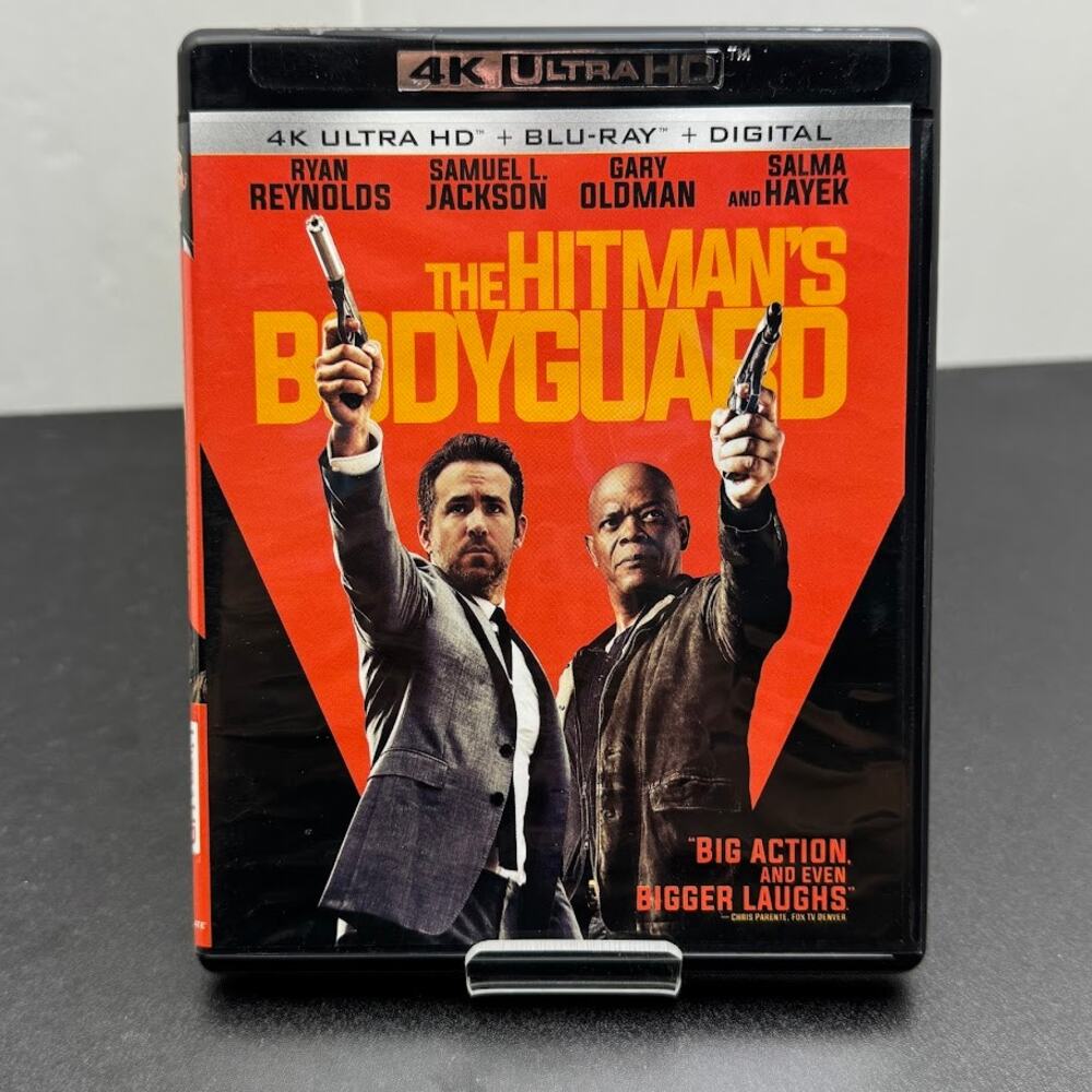 The Hitman's Bodyguard (4K Ultra HD + Blu Ray) Ryan Reynolds Samuel L. Jackson